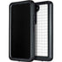 White Grid Galaxy S24 Waterproof Case